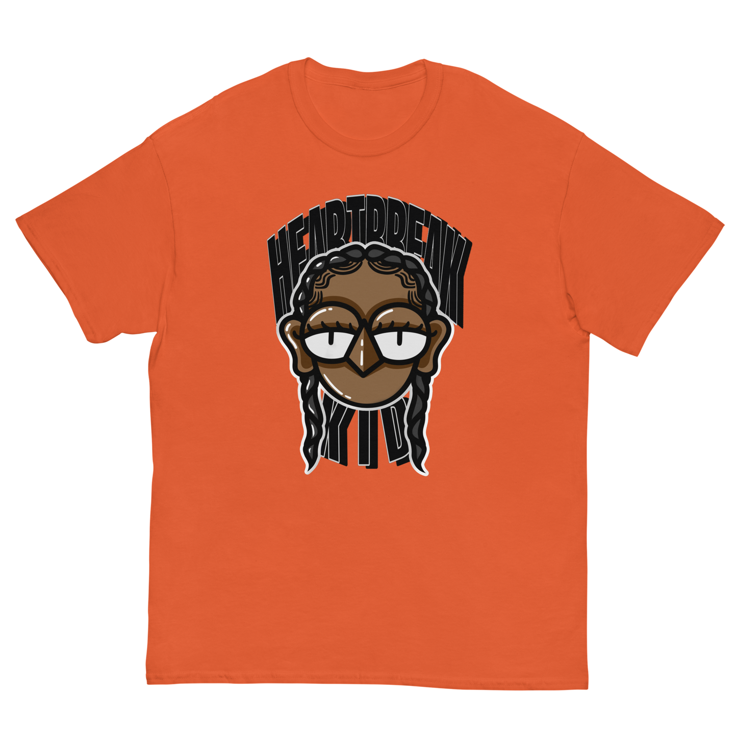 ORANGE/BLACK FEMALE HBK TEE