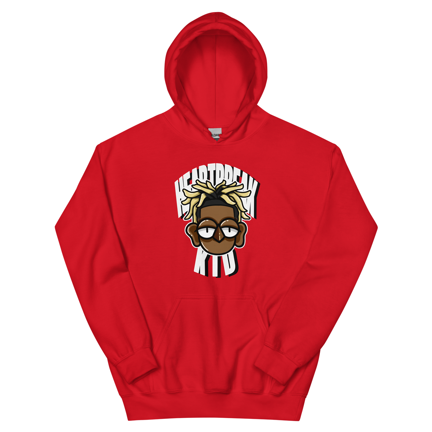 RED/WHITE HBK HOODIE