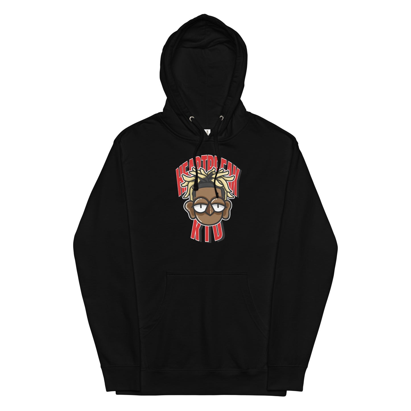 BLACK/RED HBK HOODIE