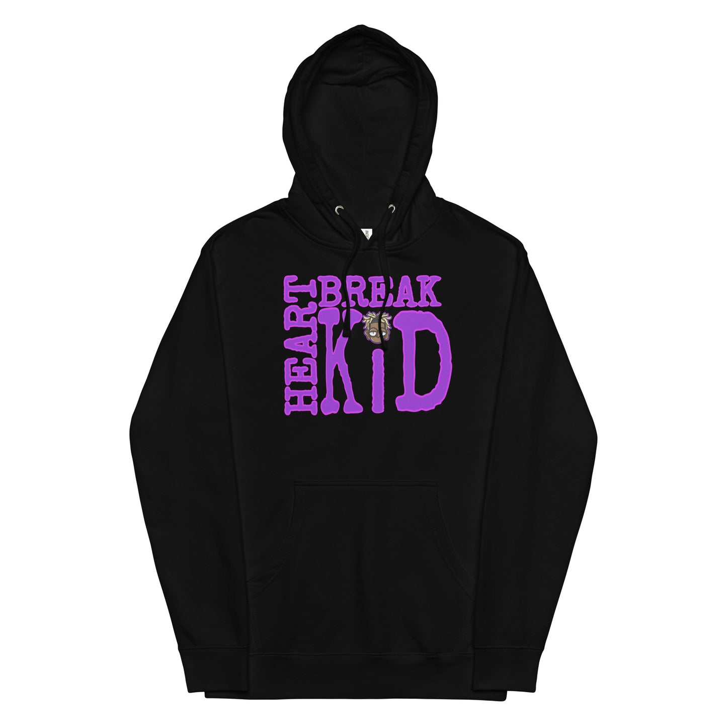 BLACK/PURPLE KID APPROVED HOODIE