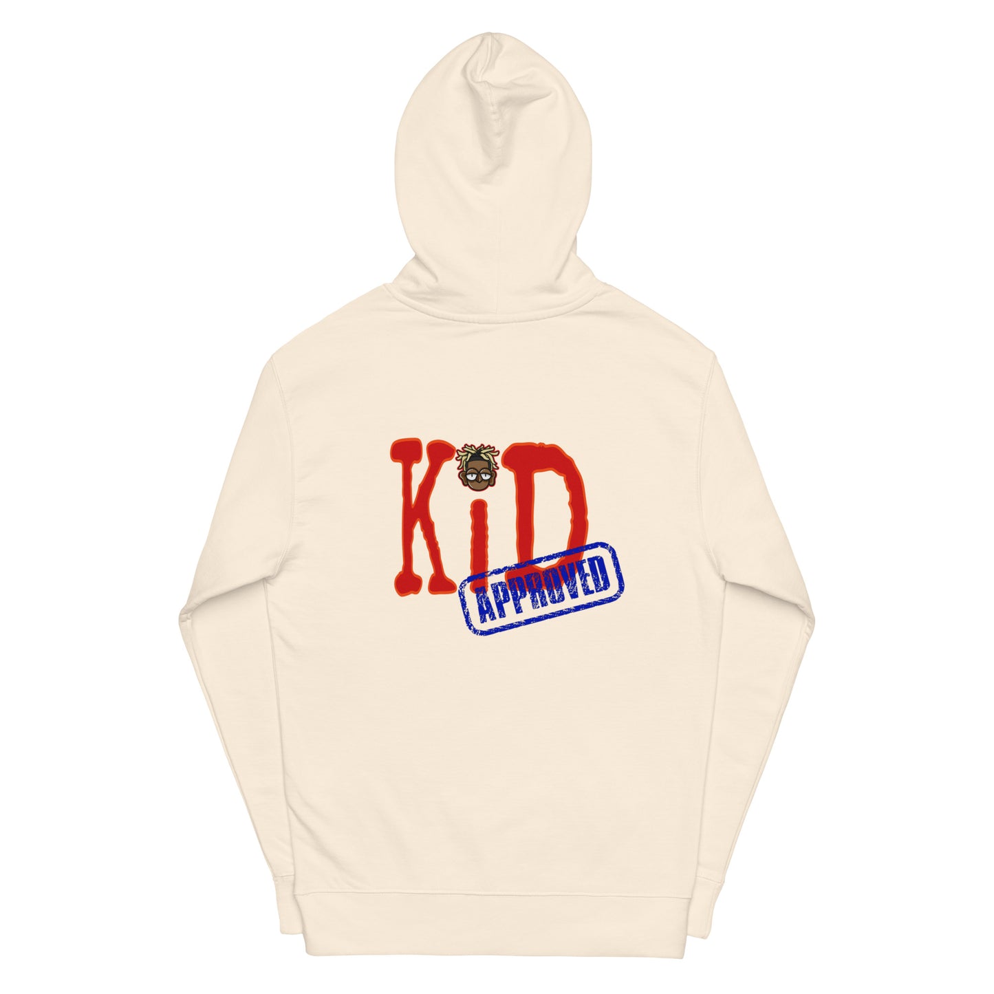 OFF WHITE/RED KID APPROVED HOODIE