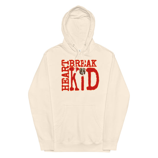 OFF WHITE/RED KID APPROVED HOODIE